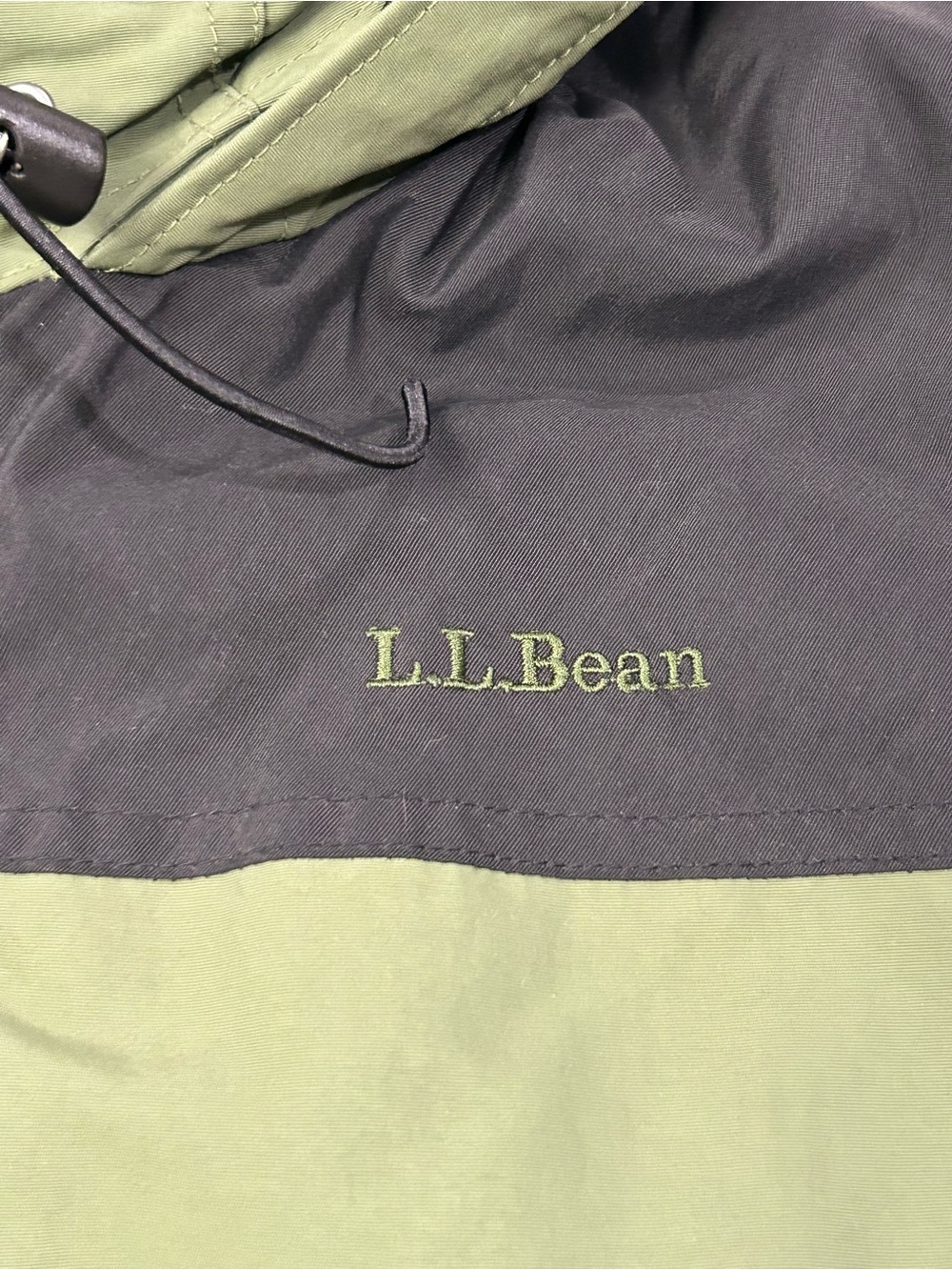 L.L. Bean Gore-Tex Waterproof Insulated Coat Men’s XL Olive Black Vintage Winter - Picture 7 of 15